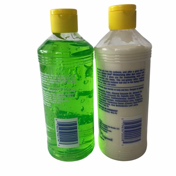 New NWT Set of 2 Banana Boat Aloe Vera Lotion, Gel, Two Bottles Each 10 Oz - Picture 2 of 4